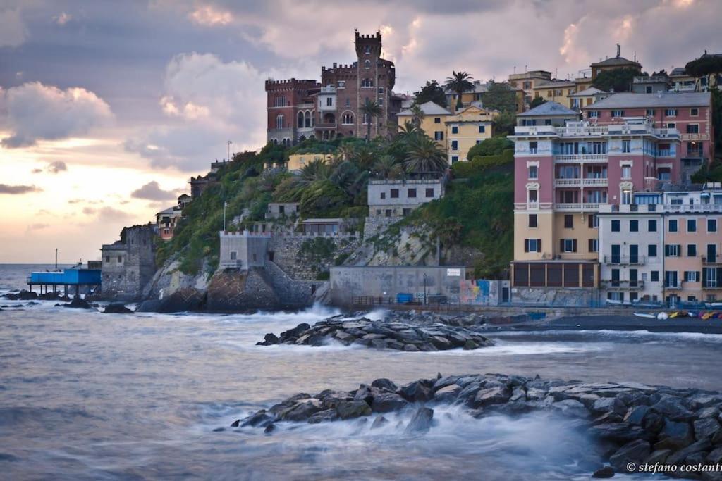 Pisi Home, 2 Min Dalla Spiaggia E Dall' Ospedale Gaslini Genua Exterior foto