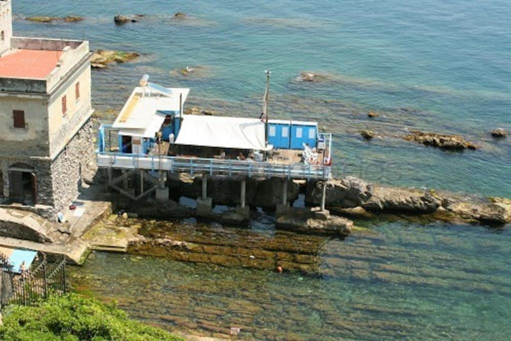 Pisi Home, 2 Min Dalla Spiaggia E Dall' Ospedale Gaslini Genua Exterior foto